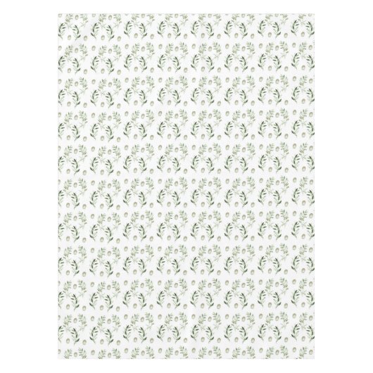 Olive Green 52x70 Tablecloth Tischdecke (Vorderseite)