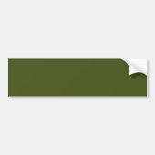 Olive Green Background Deco zum Anpassen Autoaufkleber (Vorne)