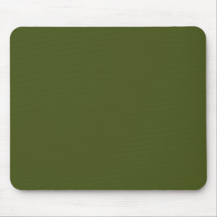 Olive Green Background Deco zum Anpassen Mousepad