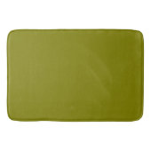 Olive Green Badematte (Vorderseite)