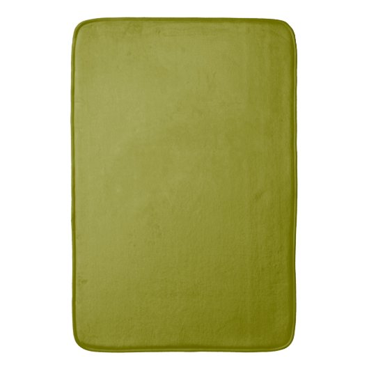 Olive Green Badematte (Vorderseite Vertikal)