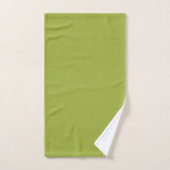 Olive Green Badhandtuch Set (Handtuch)