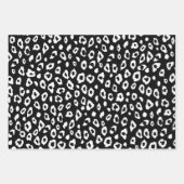 Olive Green Black Leopard Print Geschenkpapier Set (Vorderseite 2)