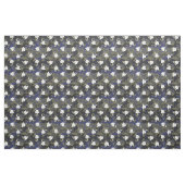 Olive Green Blue Camouflage Muster Abschluss Stoff (Fat Quarter (45,7 x 55,9 cm))