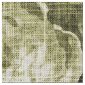 Olive Green Botanic Floral Toile No.5 Stoff (Nahaufnahme)