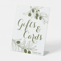 Olive Green Branches Geschenke & Karten