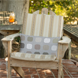 Olive Green Brown Mauve Taupe Rund um die Uhr Kissen Für Draußen