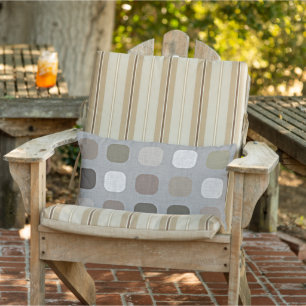 Olive Green Brown Mauve Taupe Rund um die Uhr Kissen Für Draußen