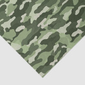 Olive Green Camouflage Seidenpapier (Ausschnitt)
