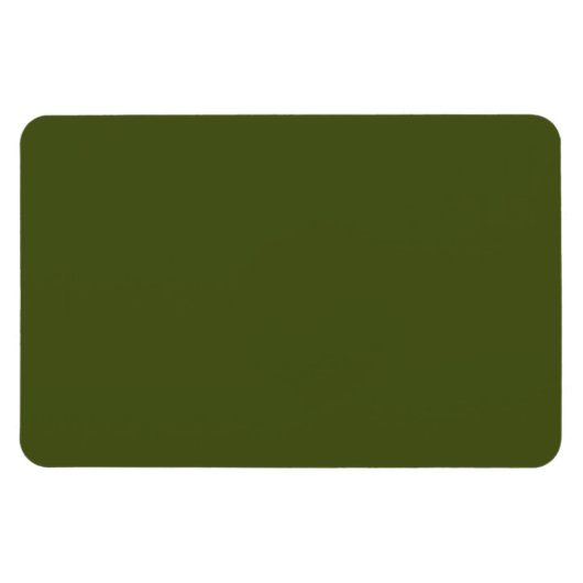 Olive Green Color Decoder anpassen Magnet (Horizontal)