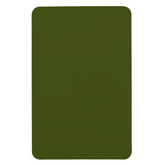 Olive Green Color Decoder anpassen Magnet (Vertikal)