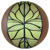 Olive Green Creative Verlass Pattern Basketball (Vertikal)