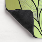 Olive Green Creative Verlass Pattern Mousepad (Ecke)