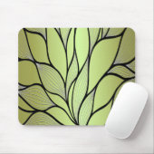 Olive Green Creative Verlass Pattern Mousepad (Mit Mouse)