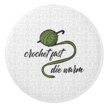 Olive Green Crochet schnell, Die warm