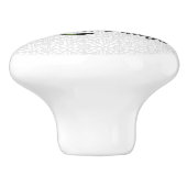 Olive Green Crochet schnell, Die warm Keramikknauf (Seitenansicht)