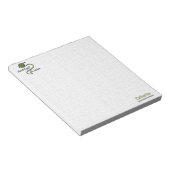 Olive Green Crochet schnell, Die warm Notizblock (angewinkelt)