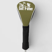 Olive Green Custom Monogram The Golf Vater Golf Headcover (Vorderseite)