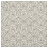 Olive Green Damask Stoff (Muster)