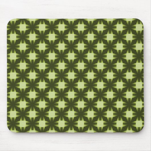Olive Green Daring Disks Mousepad (Vorne)