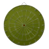 Olive Green Dart Board Dartscheibe (vorne)