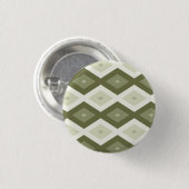 Olive Green Diamant Muster Button (Vorne & Hinten)