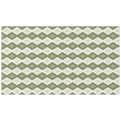 Olive green diamond pattern tischdecke (Vorderseite (Horizontal))