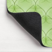 Olive Green Elegance Mousepad (Ecke)