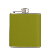 Olive Green Flachmann (Vorderseite)