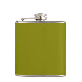 Olive Green Flachmann