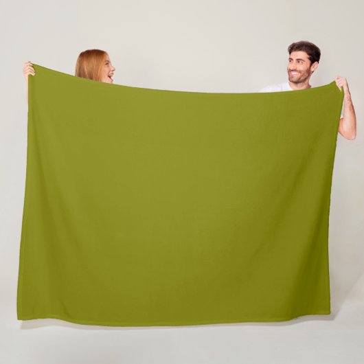 Olive Green Fleece Blanket (Beispiel)