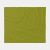 Olive Green Fleecedecke (Vorderseite (Horizontal))