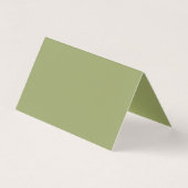 Olive Green French Blüh Arch Wedding (Rückseite)