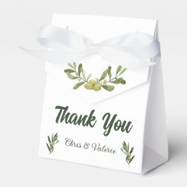 Olive Green Gastgeschenk Hochzeit Box Geschenkschachtel