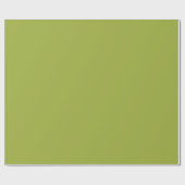Olive Green Geschenkpapier (Flach)