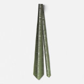 Olive green gestreift Muster moderne feuchte Farbe Krawatte (Vorderseite)