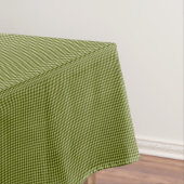 Olive Green Gingham-52x70 COTTON TABLECLOTH Tischdecke (Beispiel)