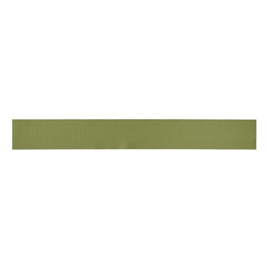 Olive Green Gingham-RIBBON SPOOL Ripsband (Vorderseite)