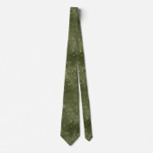 Olive Green Glitzer Krawatte (Vorderseite)
