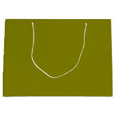 Olive Green Große Geschenktüte (Vorderseite)