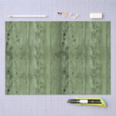 Olive Green Imitats Wood Seidenpapier (Handwerk)