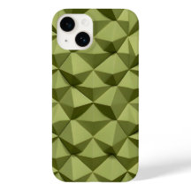 Olive Green iPhone Case Minimalist Modern Texture