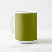 Olive Green Kaffeetasse (Vorderseite Links)