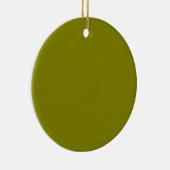 Olive Green Keramik Ornament (Rechts)