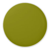 Olive Green Keramikknauf (Vorderseite)