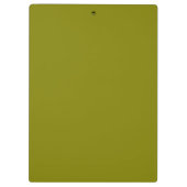 Olive Green Klemmbrett (Rückseite)
