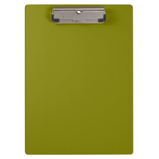 Olive Green Klemmbrett (Vorderseite)