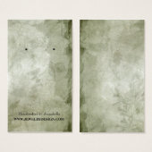 Olive Green Leafy Lace (Vorne & Hinten)