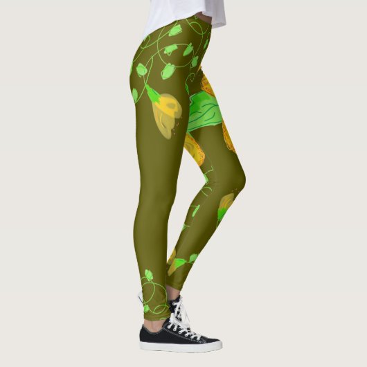 Olive Green Leggings (Rechts)