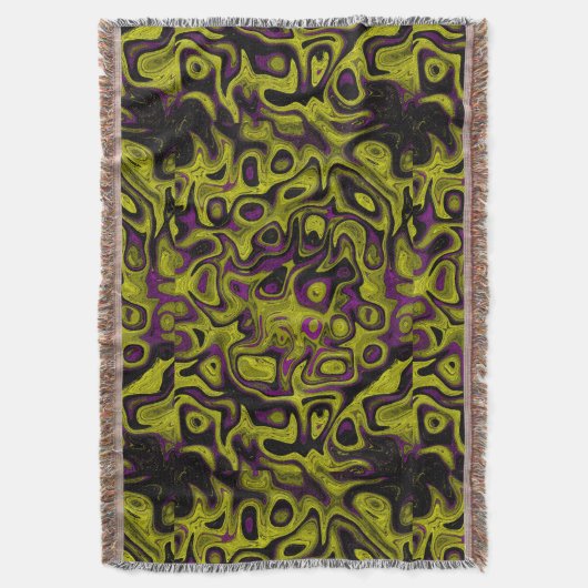 Olive Green Lila Fire Stone Decke (Vorderseite Vertikal)